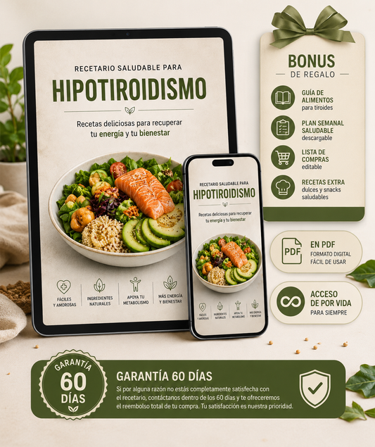 Cocina para Equilibrar tu Tiroides